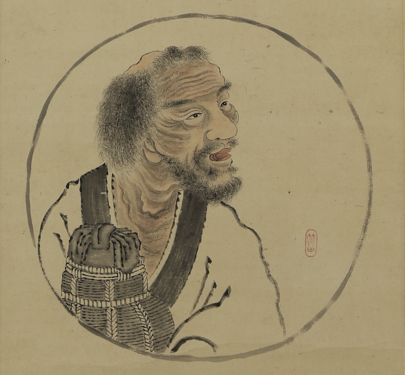 田能村竹田 売茶翁肖像画賛幅 | 古裂會 (こぎれかい) 田能村竹田 売茶翁肖像画賛幅 | 古裂會 (こぎれかい)