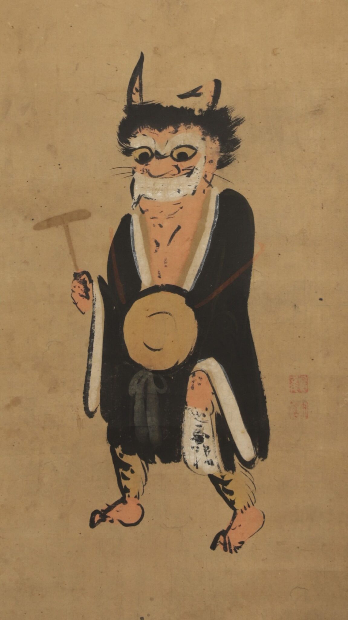 大津絵鬼念佛幅 Otsu-e: 大津絵鬼念佛幅 Otsu-e: