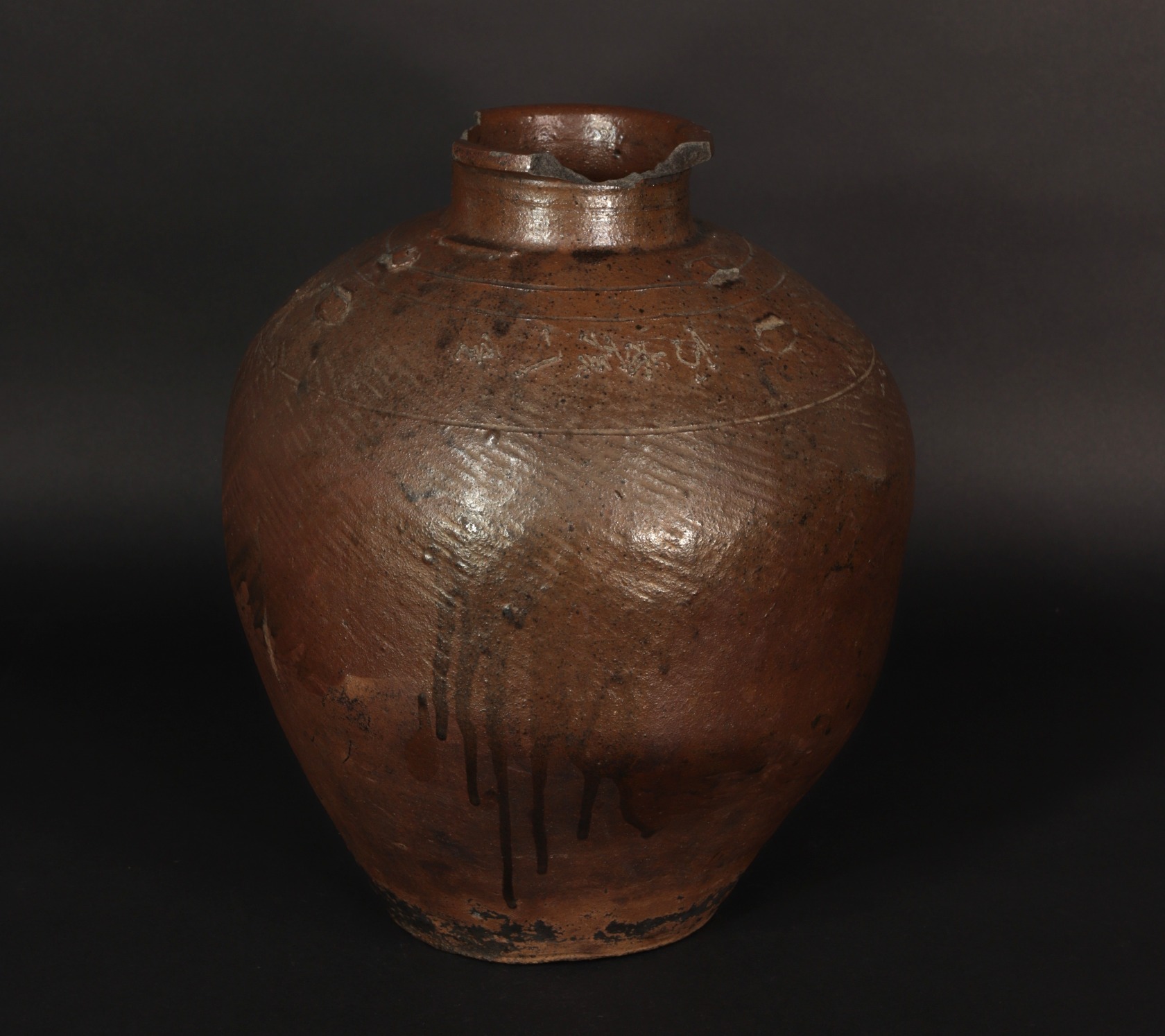 極上・古染蓋物・古玩壺・時代茶道具・永壽軒製・赤壁・諸葛亮孔明・三国志・煎茶道具 極上・古染蓋物・古玩壺・時代茶道具・永壽軒製・赤壁・諸葛亮